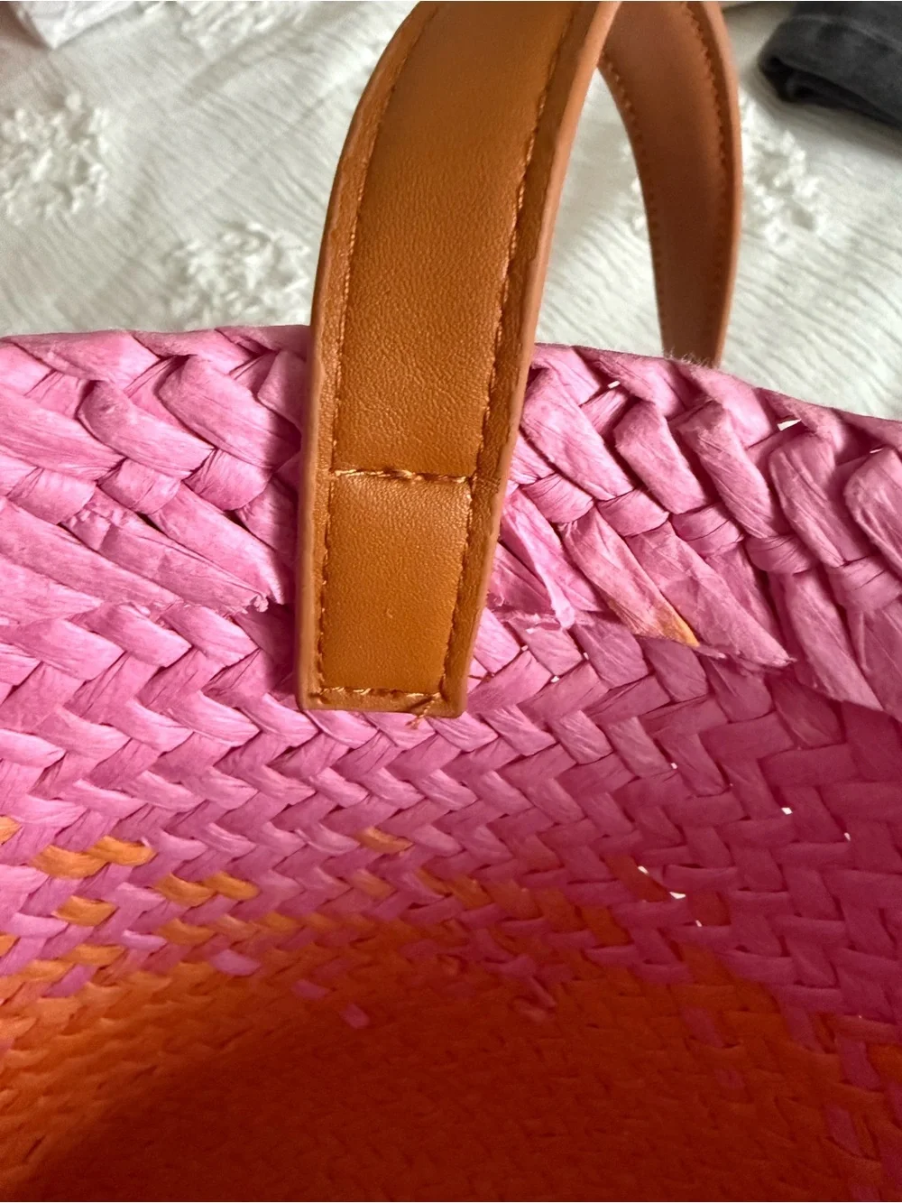 LOFT Woven Beach Bag